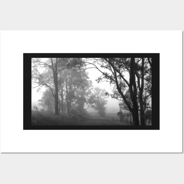 Foggy morning III Wall Art by incredi